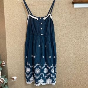 XXI Navy Summer Mini Dress.  Size Small.